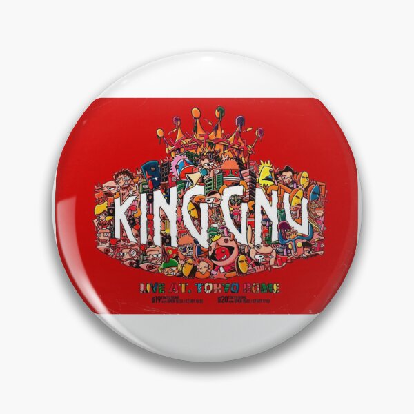 King Gnu Pins and Buttons for Sale | Redbubble