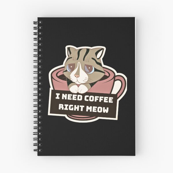 Item preview, "Meowtivated for Coffee designed and sold by CraftyrCreator.