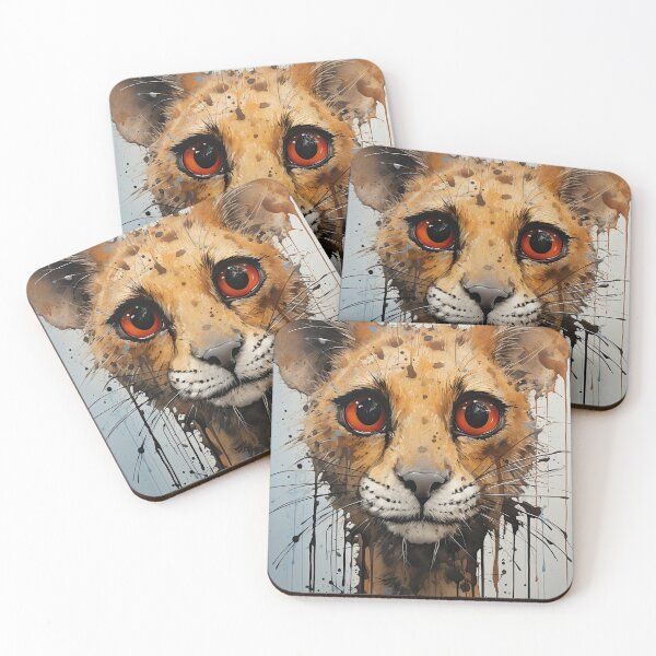 Item preview, Painted Cheetah designed and sold by TheOosh.