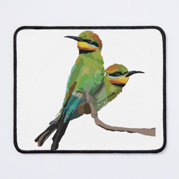 Item preview, Rainbow bee eaters designed and sold by Plutothebudgie1.