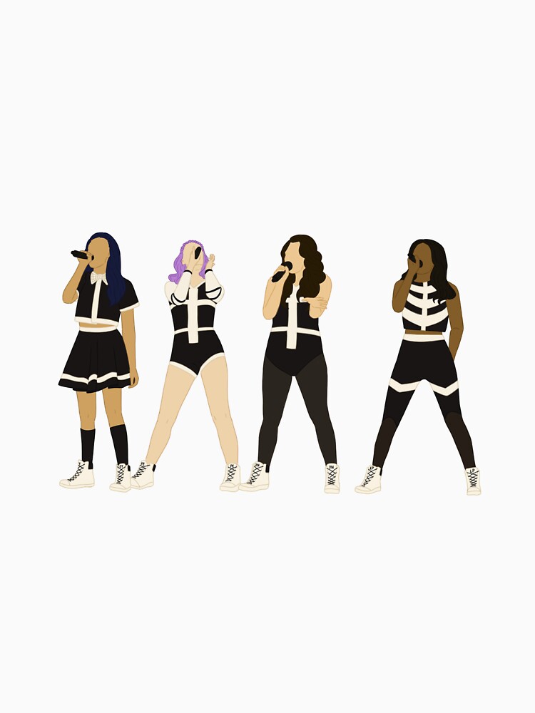 Discover Little Mix DNA tour black and white outfit OT4 | Classic T-Shirt