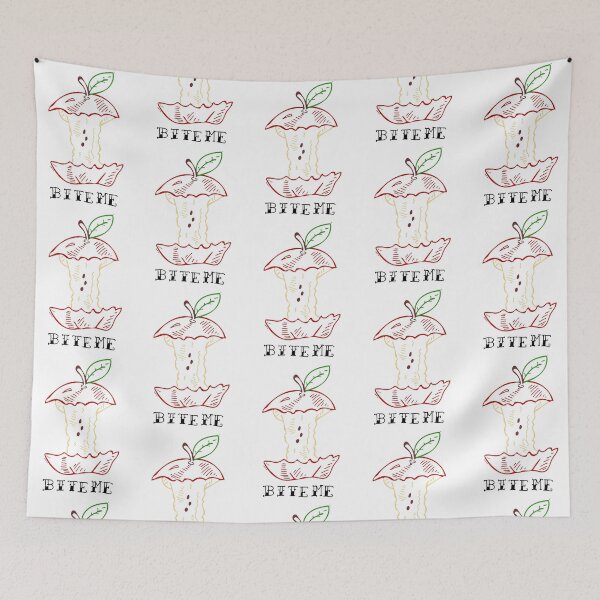 Item preview, Bite Me (line coloure) designed and sold by Zoe Bevans.