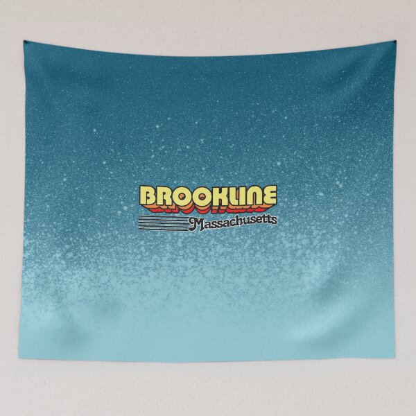 Item preview, Brookline, Massachusetts | Retro Stripes designed and sold by retroready.
