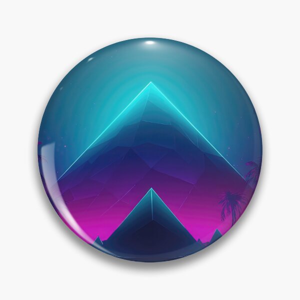 Item preview, Pyramid Dreams: Retrofuturistic Synthwave designed and sold by Mullet Monkey.