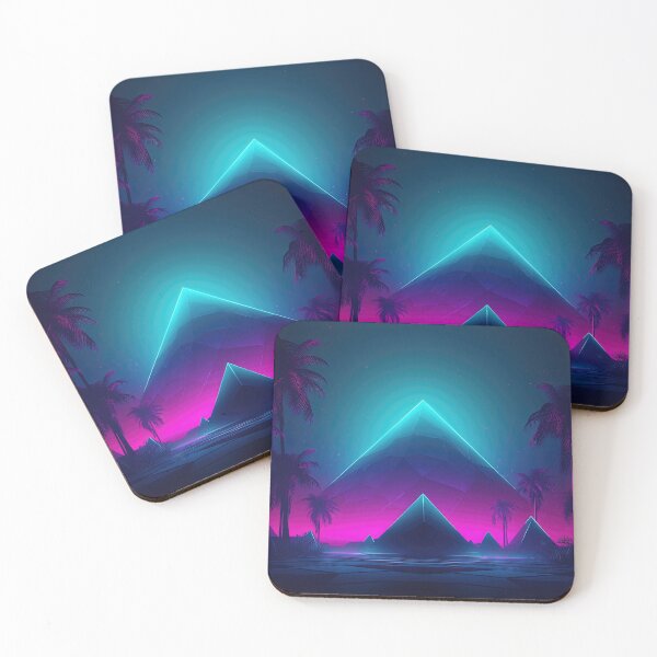 Item preview, Pyramid Dreams: Retrofuturistic Synthwave designed and sold by Mullet Monkey.