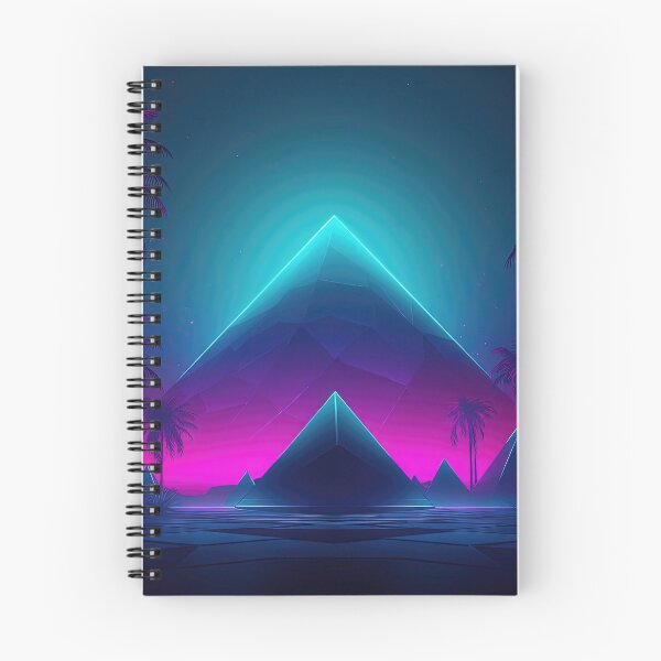 Item preview, Pyramid Dreams: Retrofuturistic Synthwave designed and sold by Mullet Monkey.