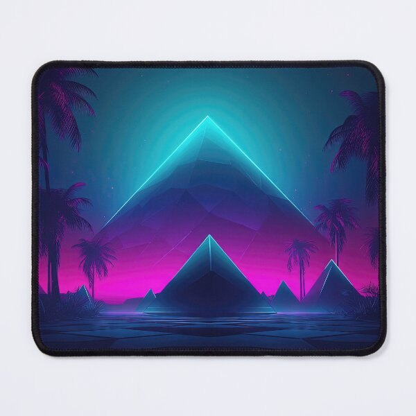Item preview, Pyramid Dreams: Retrofuturistic Synthwave designed and sold by Mullet Monkey.