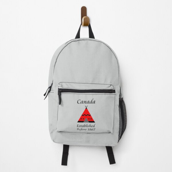 Item preview, Canada Established Before 1867 Red Teepee Color designed and sold by TinyStarCanada.