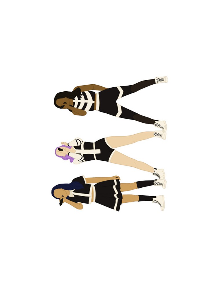 Disover Little Mix DNA tour black and white outfit OT3 | iPhone Case