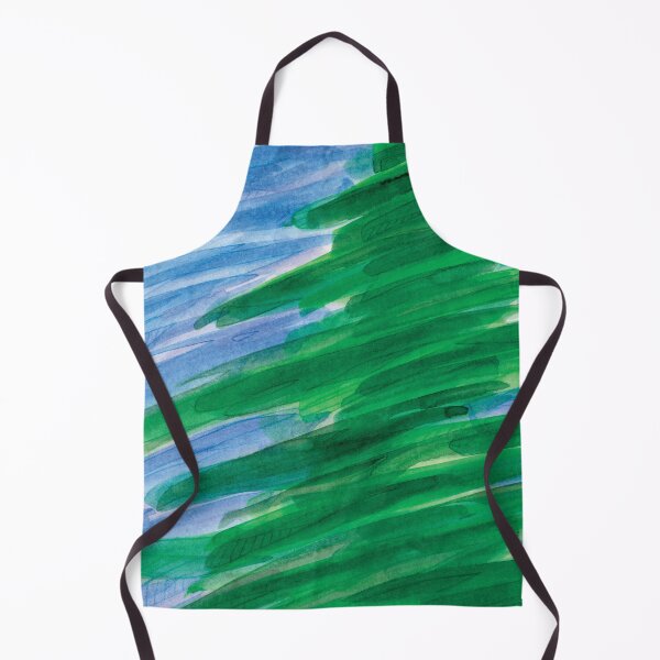 Item preview, Bright Green Fir Blue Sky designed and sold by Alexandria Levin.
