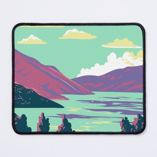 Item preview, Deer Creek State Park in Wasatch County Utah USA WPA Art Poster  designed and sold by patrimonio.