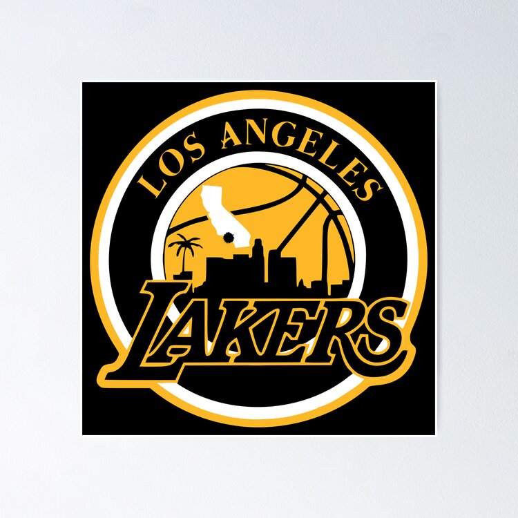 Lakers Lovers Basket Sticker
