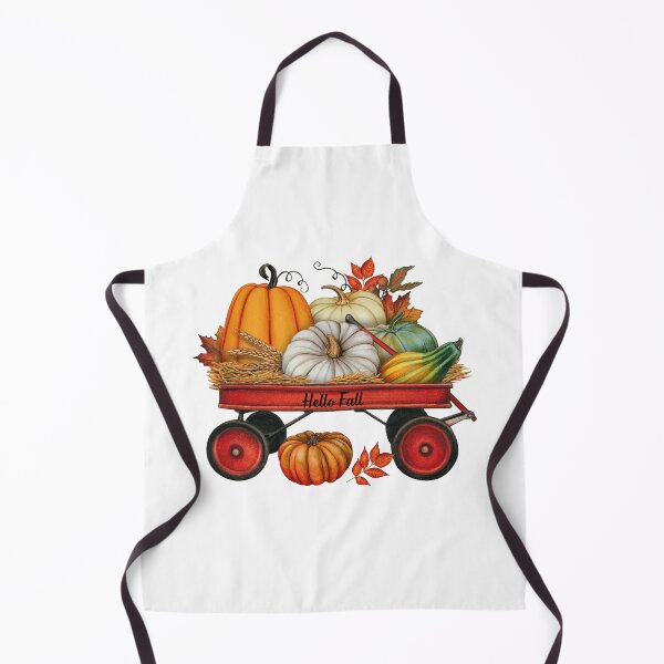 Item preview, Hello Fall Wagon with Pumpkins designed and sold by silviaol.