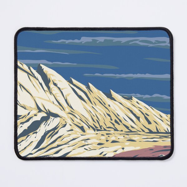 Item preview, Navajo Sandstone at San Rafael Swell Eastern Utah USA WPA Art Poster  designed and sold by patrimonio.
