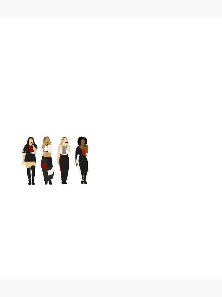 Disover Little Mix Salute tour black, white and red outfit OT4 | Backpack
