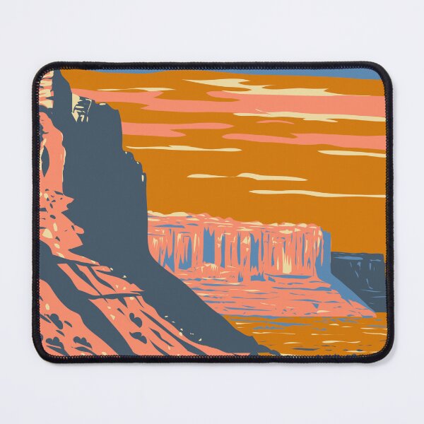 Item preview, San Rafael Reef in Emery County Central Utah USA WPA Art Poster designed and sold by patrimonio.