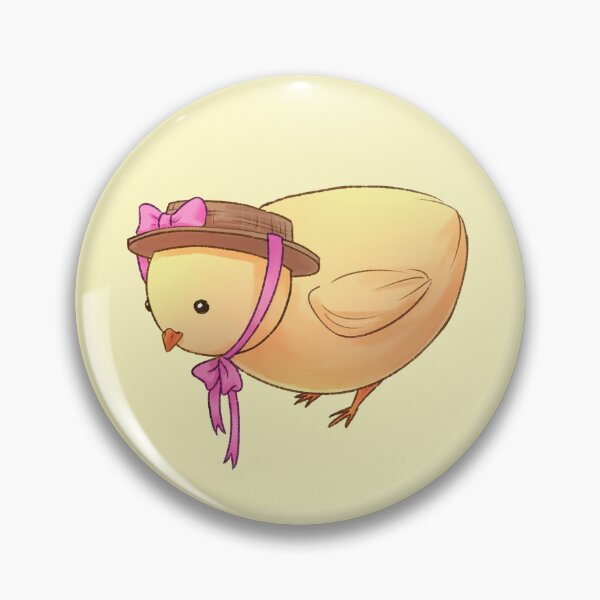 Item preview, pollito en un sombrero designed and sold by TurtleTeaHouse.