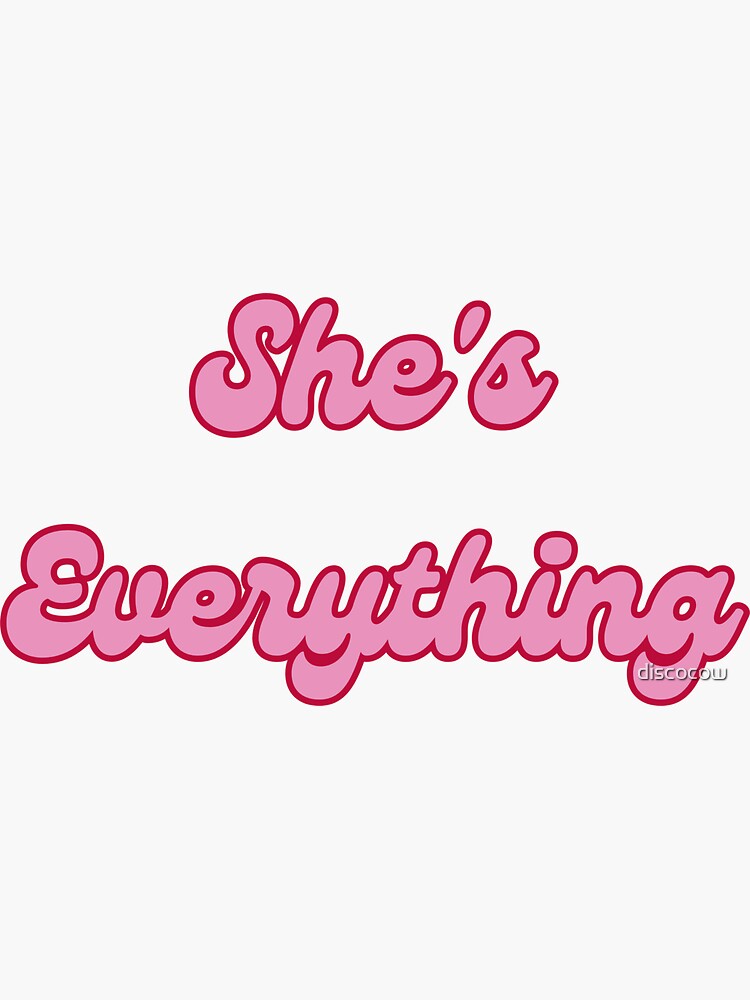 Everything Pink Stickers