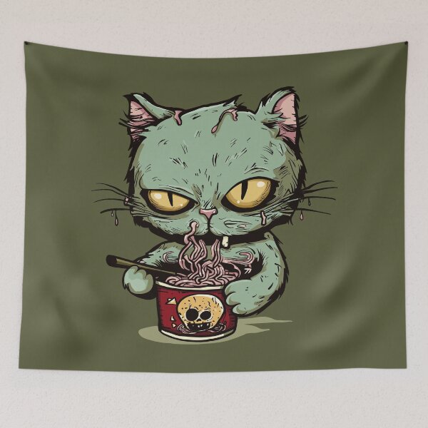 Item preview, Nooooodles designed and sold by KilkennyCat Art.
