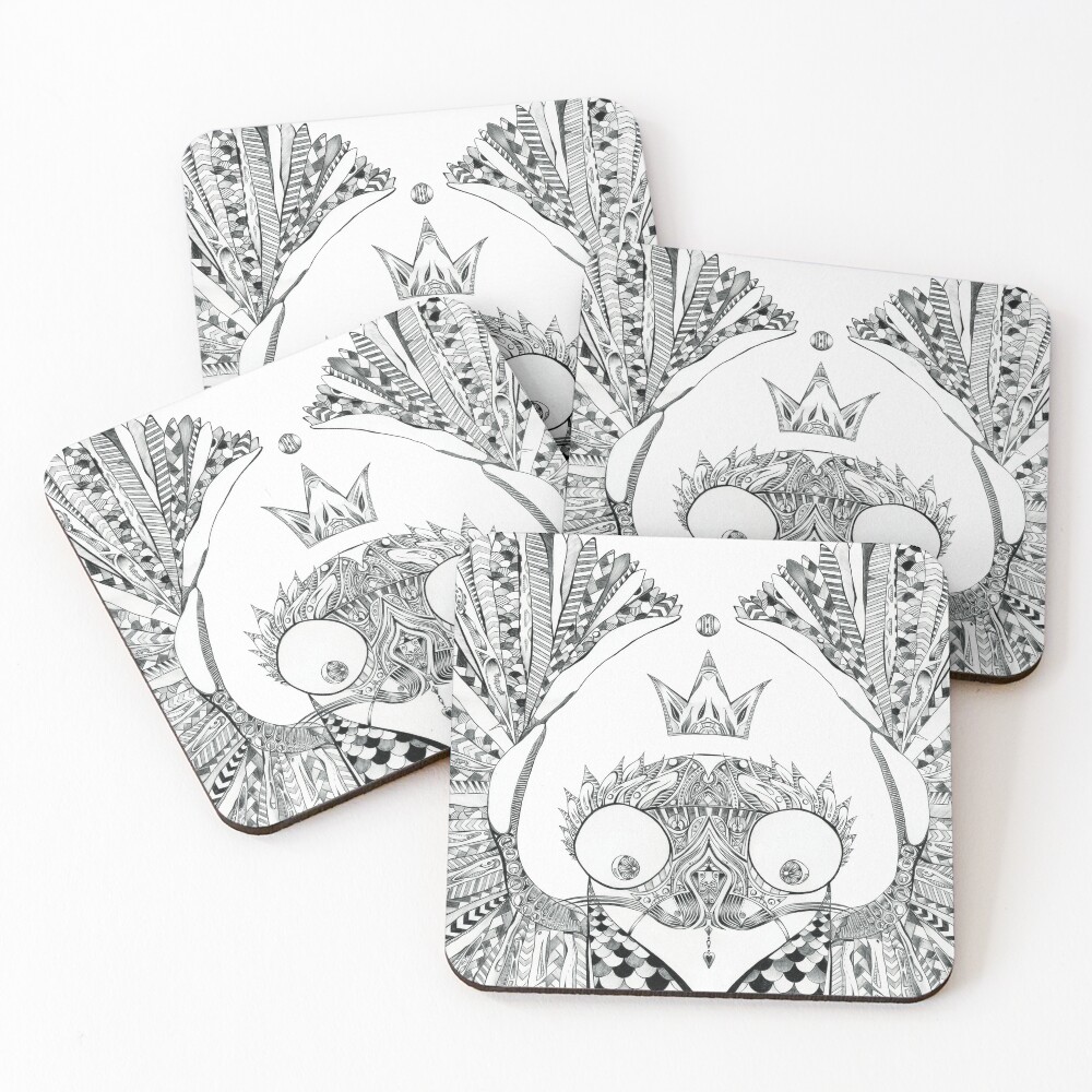 Item preview, Coasters (Set of 4) designed and sold by RJArtsStore.