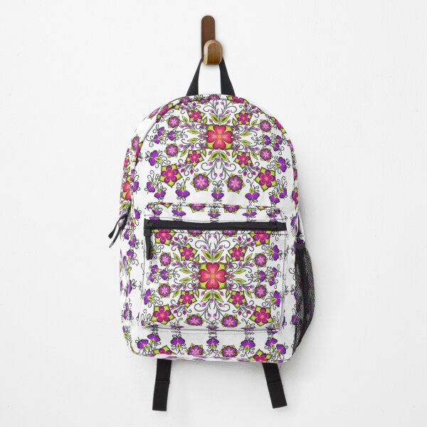 Item preview, Pink and Purple Ojibwe Florals designed and sold by ojiberishdsgns.