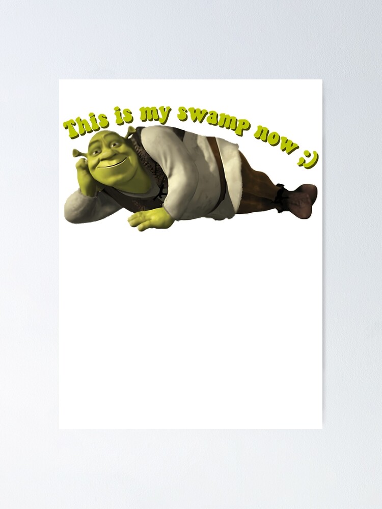 Shrek Face Meme Art Print for Sale by mylifeasgaia