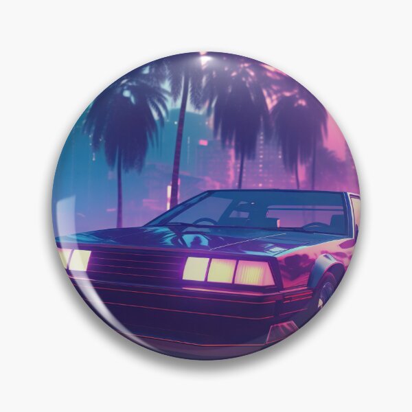 Item preview, Neon Velocity: Synthwave Ride of the Future designed and sold by Mullet Monkey.