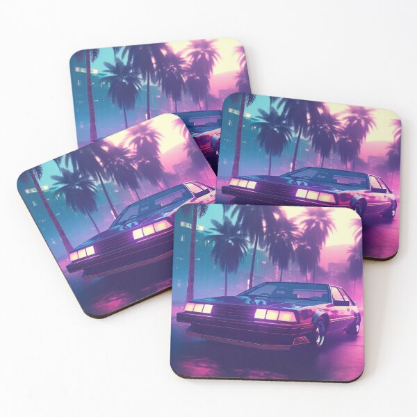 Item preview, Neon Velocity: Synthwave Ride of the Future designed and sold by Mullet Monkey.
