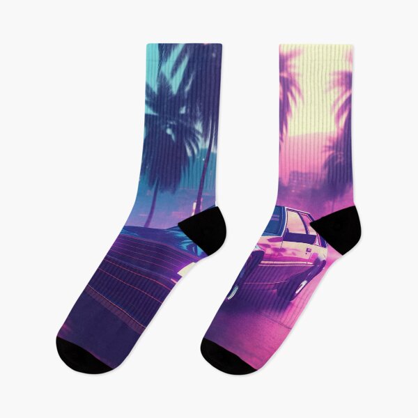 Item preview, Neon Velocity: Synthwave Ride of the Future designed and sold by Mullet Monkey.