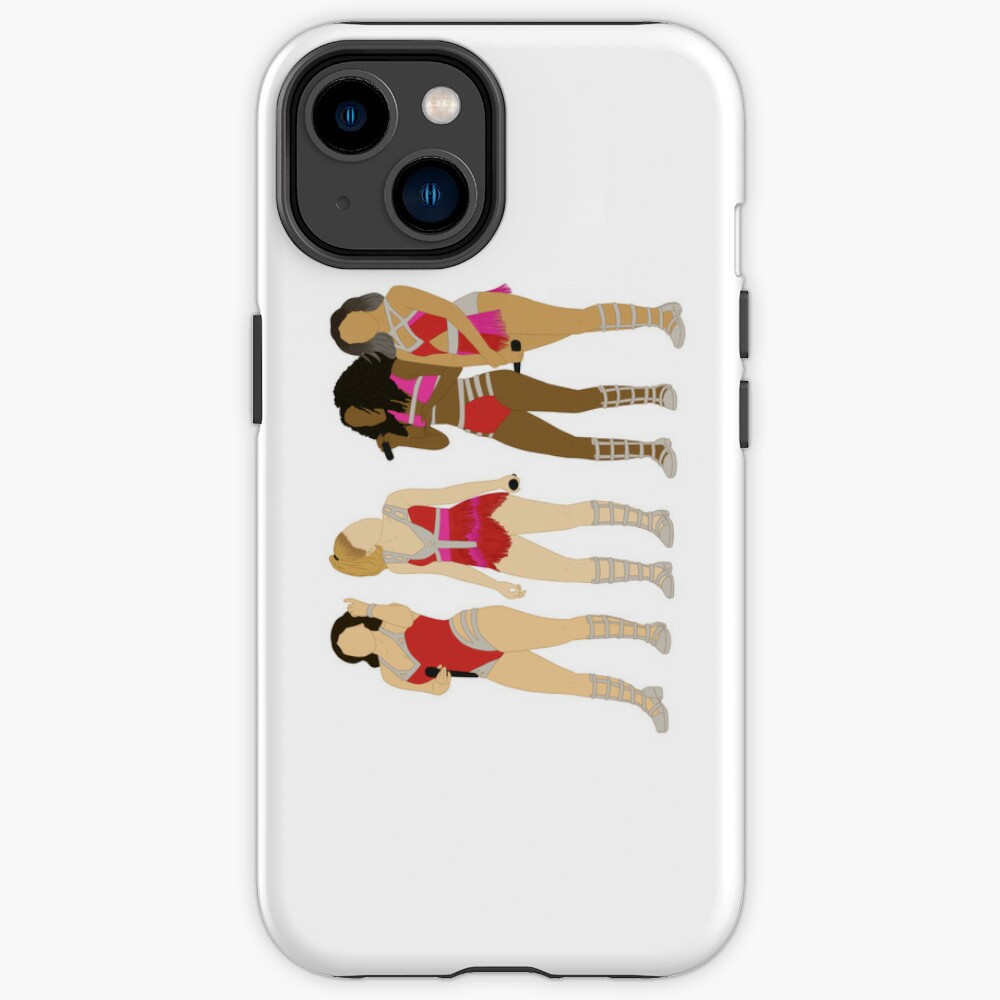 Disover Little Mix Get Weird tour red and pink outfit OT4 | iPhone Case