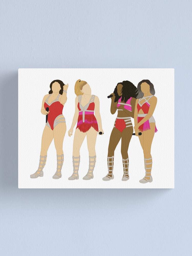 Discover Little Mix Get Weird tour red and pink outfit OT4 | Canvas Print