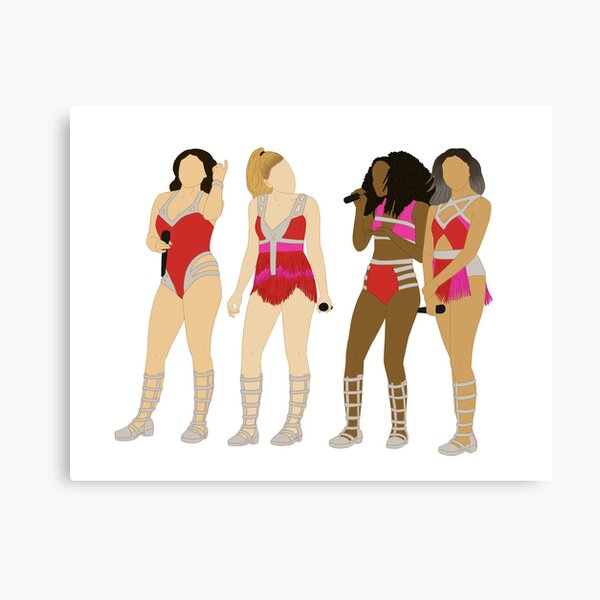 Discover Little Mix Get Weird tour red and pink outfit OT4 | Canvas Print