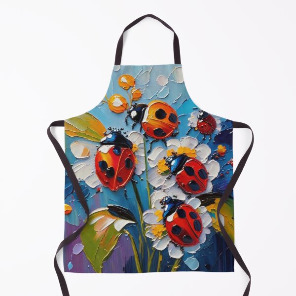 Item preview, Ladybugs on Flowers designed and sold by kultomatic.