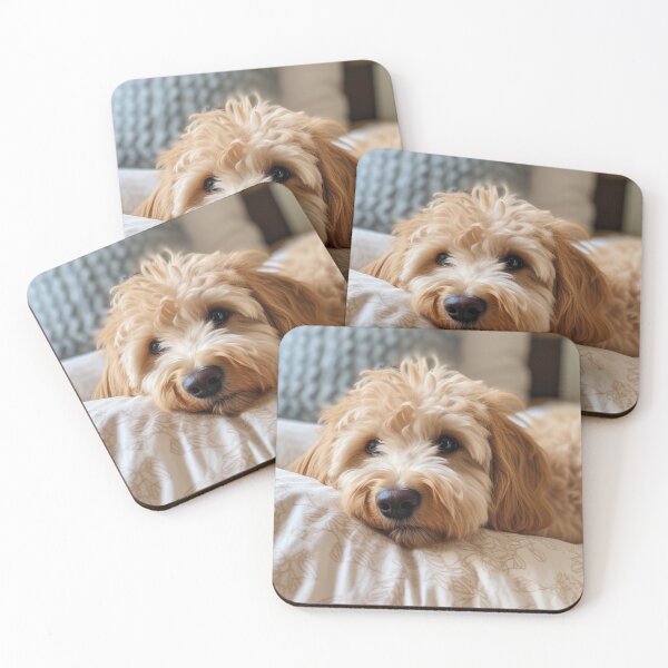 Item preview, Cute Labradoodle designed and sold by AerinDigital.