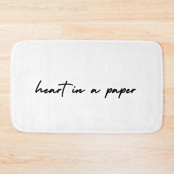 Item preview, heart in a paper | journaling designed and sold by Therapy by Sen.