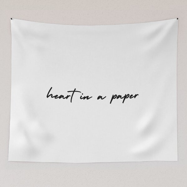 Item preview, heart in a paper | journaling designed and sold by Therapy by Sen.