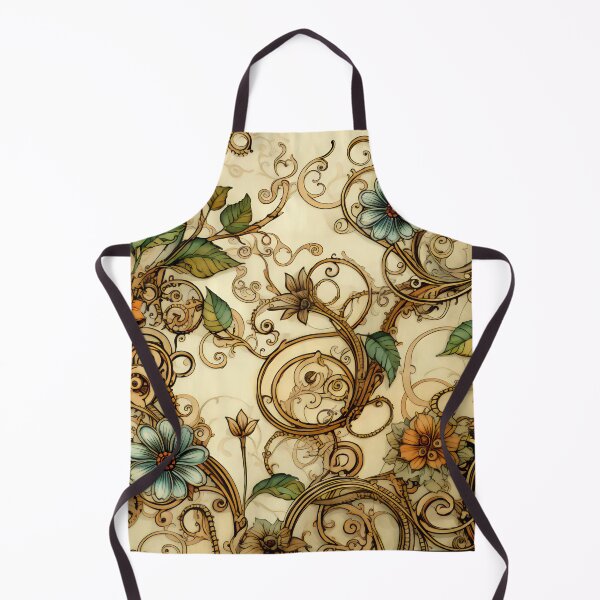 Item preview, Steampunk Flowers on old Manuscript designed and sold by BrandonArtWorld.