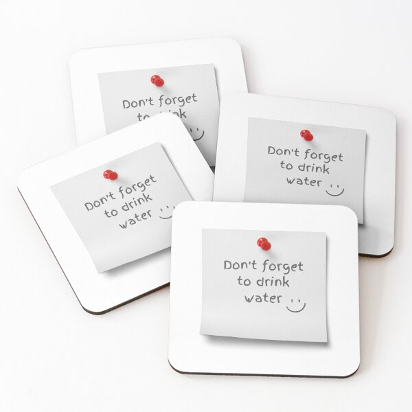 Item preview, Don't Forget to Drink Water Sticky  designed and sold by ciarameadows.