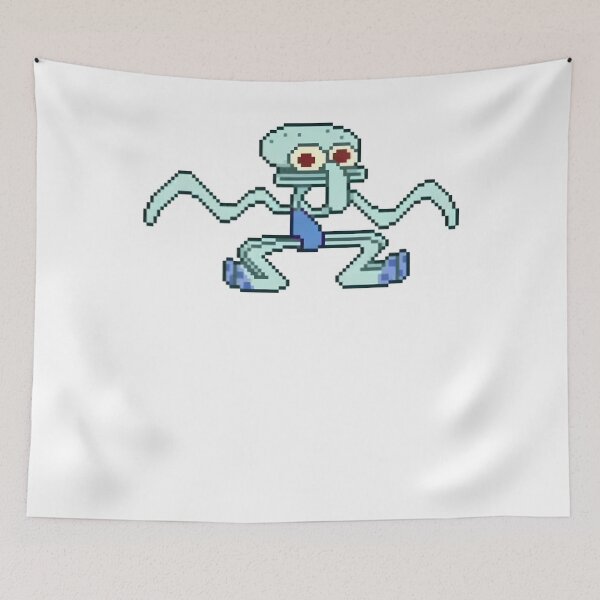Item preview, Pixelated Dancing Squidward designed and sold by TrendyKyleAs.