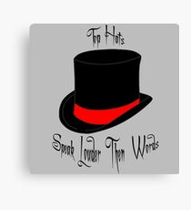 Top Hat Canvas Print