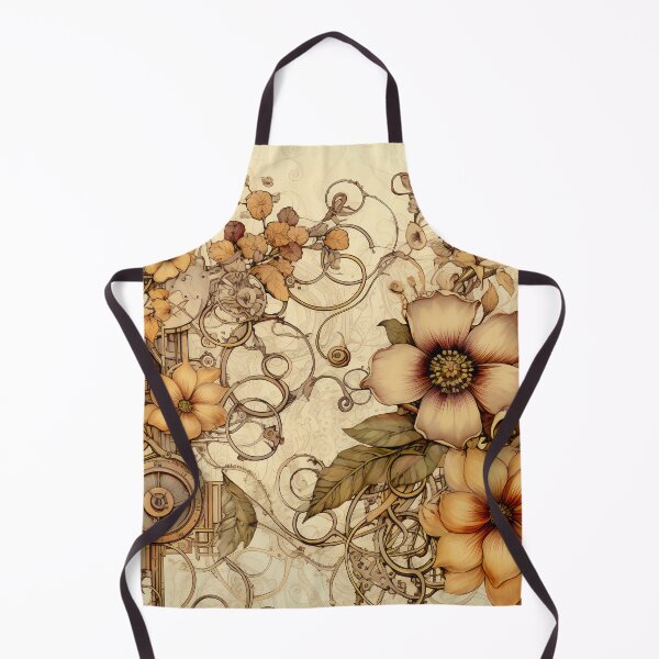 Item preview, Steampunk Flowers on old Manuscript designed and sold by BrandonArtWorld.