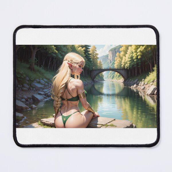 Item preview, Young Elf by the River designed and sold by Ody2000.