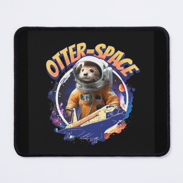 Item preview, Otter Space Adventure: Blast Off to Cuteness designed and sold by CraftyrCreator.