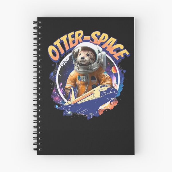 Item preview, Otter Space Adventure: Blast Off to Cuteness designed and sold by CraftyrCreator.