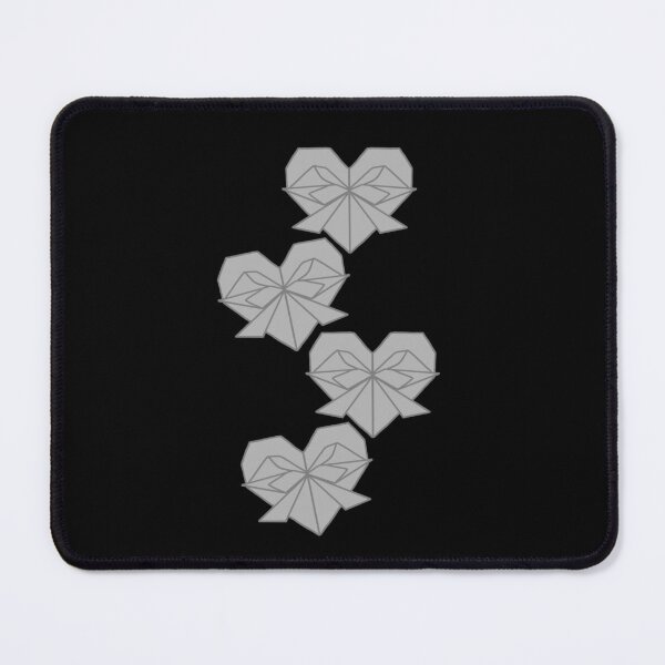 Item preview, Grey Origami hearts designed and sold by Ellia Arts.