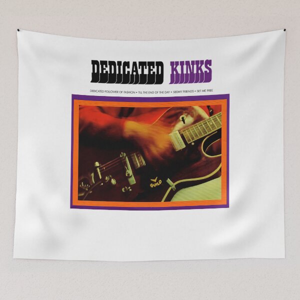 Item preview, The Kinks Dedicated Kinks Album Cover designed and sold by ChicArtJackh.