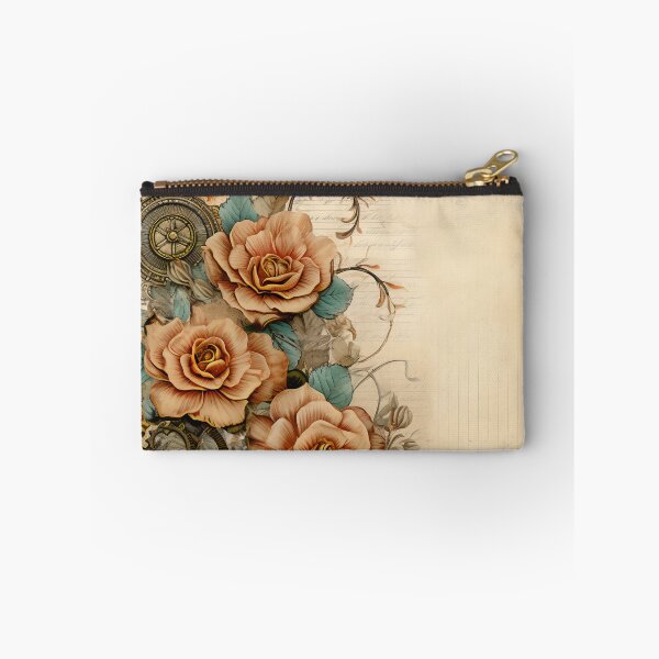 Item preview, Steampunk Flowers on old Manuscript designed and sold by BrandonArtWorld.