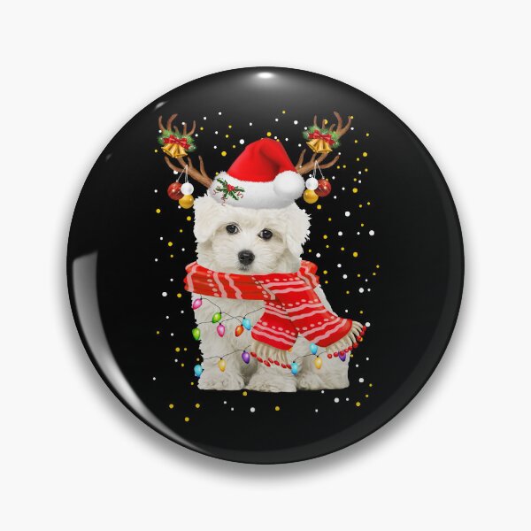 Item preview, Maltese Reindeer Christmas Light designed and sold by CharlynReitz.