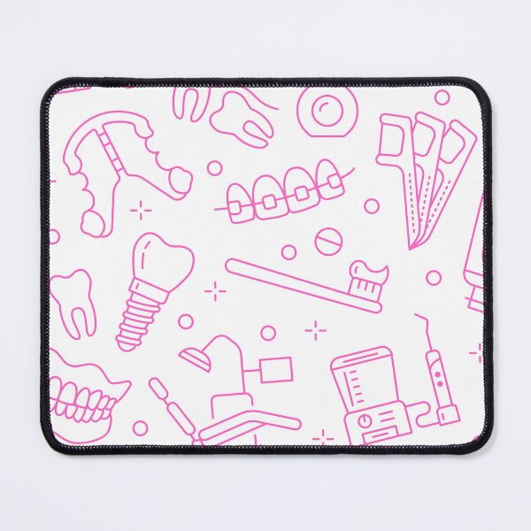 Item preview, Dental pink pattern for dentistry lovers designed and sold by DentalBabe.