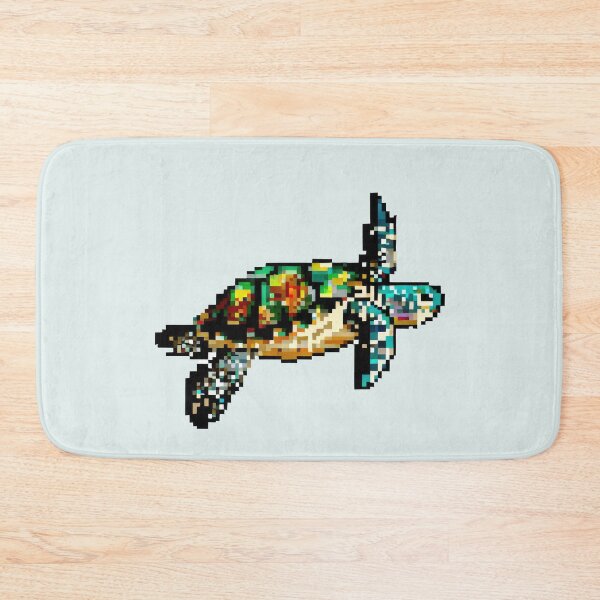 Item preview, Pixel Art Sea Turtle - Ocean Explorer designed and sold by pocketart2023.